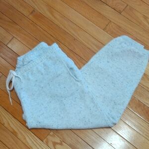 -Madewell Organic Cotton Lounge Speckled Jogger Pants with pockets XXL